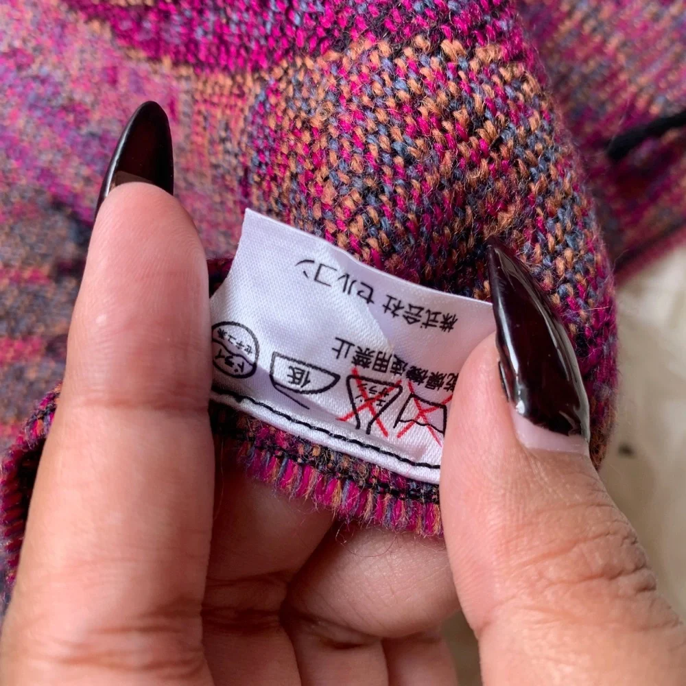 Valentino Garvanni Multicolor Square Scarf/muffler